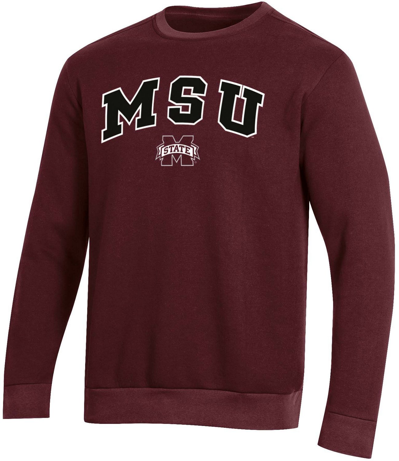 Mississippi state crew outlet neck sweatshirt