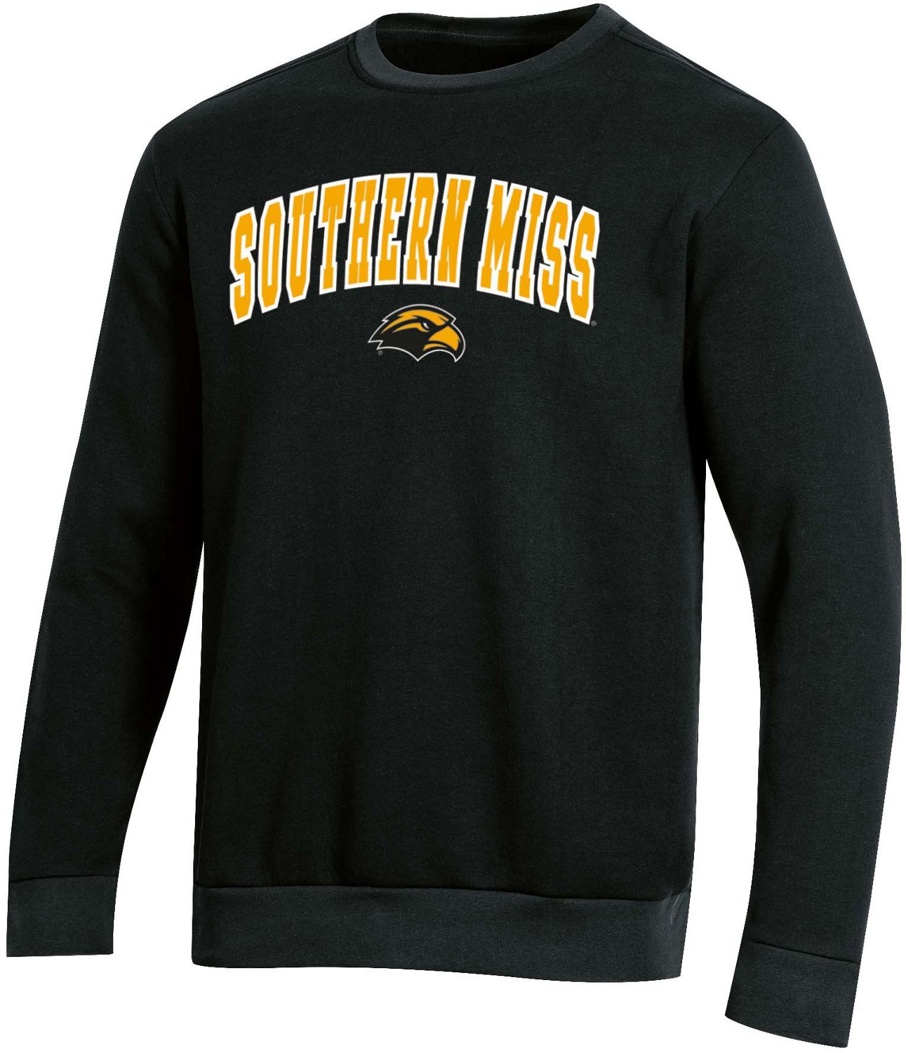 Champion Men's University of Southern Mississippi Applique Fleece Crew Sweatshirt