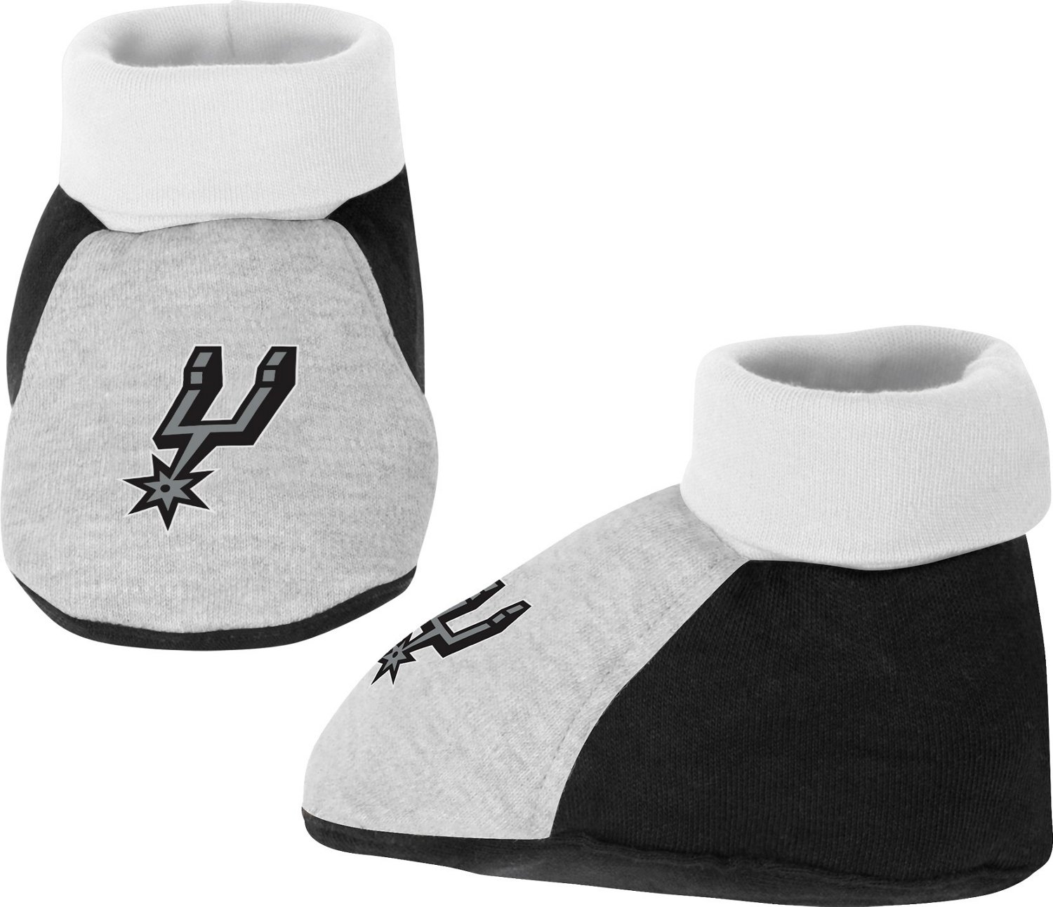 Outerstuff Infants' San Antonio Spurs Buzzer Beater Creeper, Hat and Bootie Set - view number 7