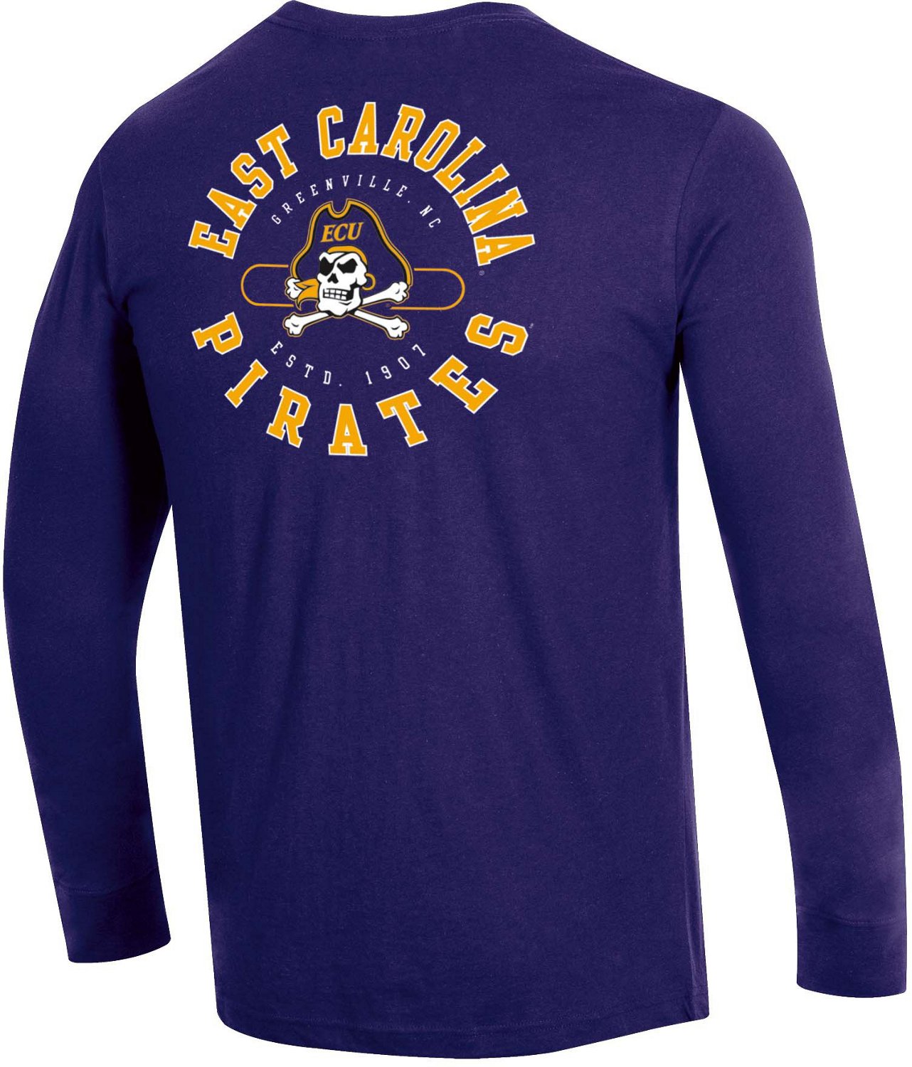 Champion Men's East Carolina University Circle Long Sleeve T-shirt
