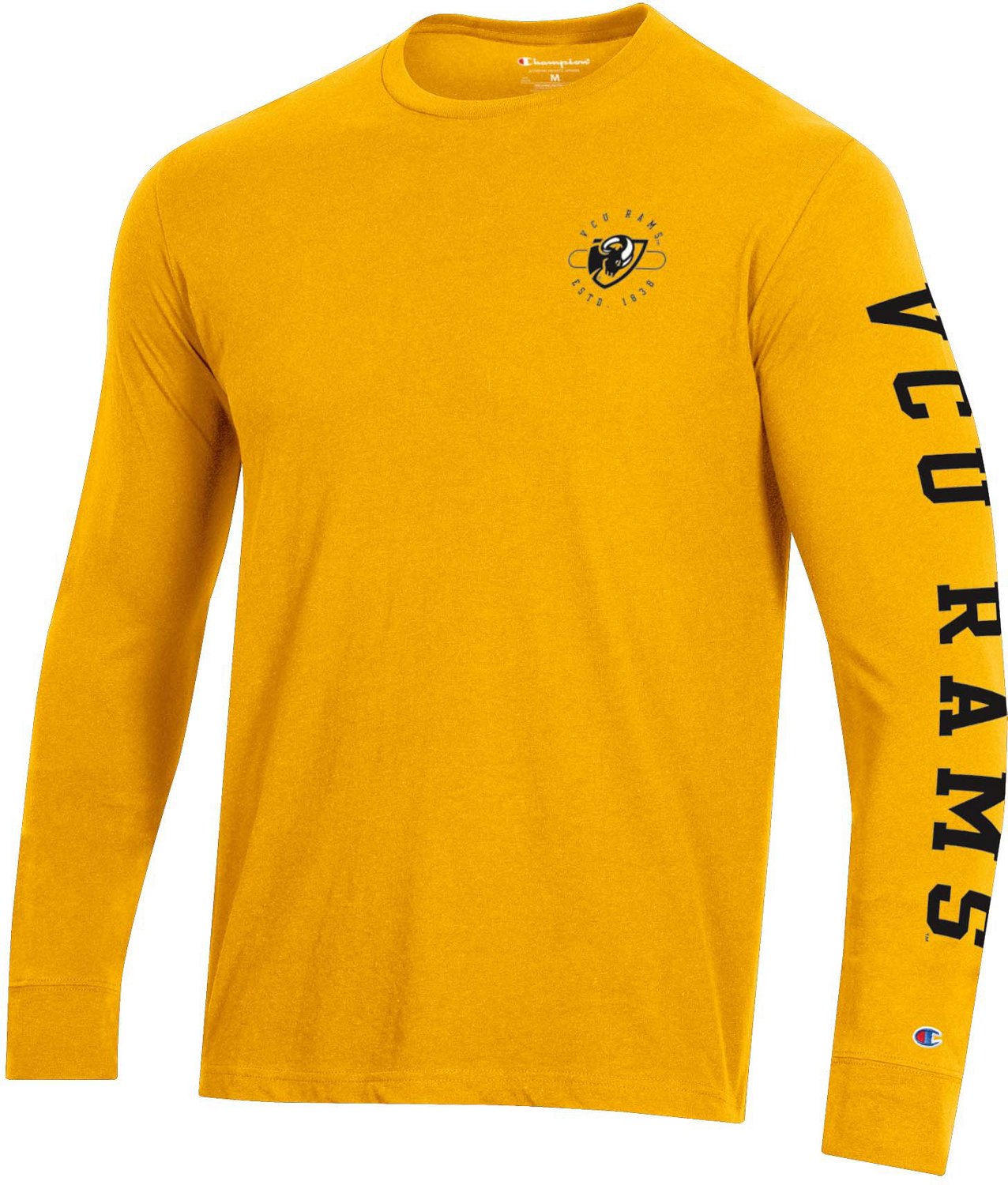 Champion Men's Virginia Commonwealth University Circle Long Sleeve T-shirt - view number 2