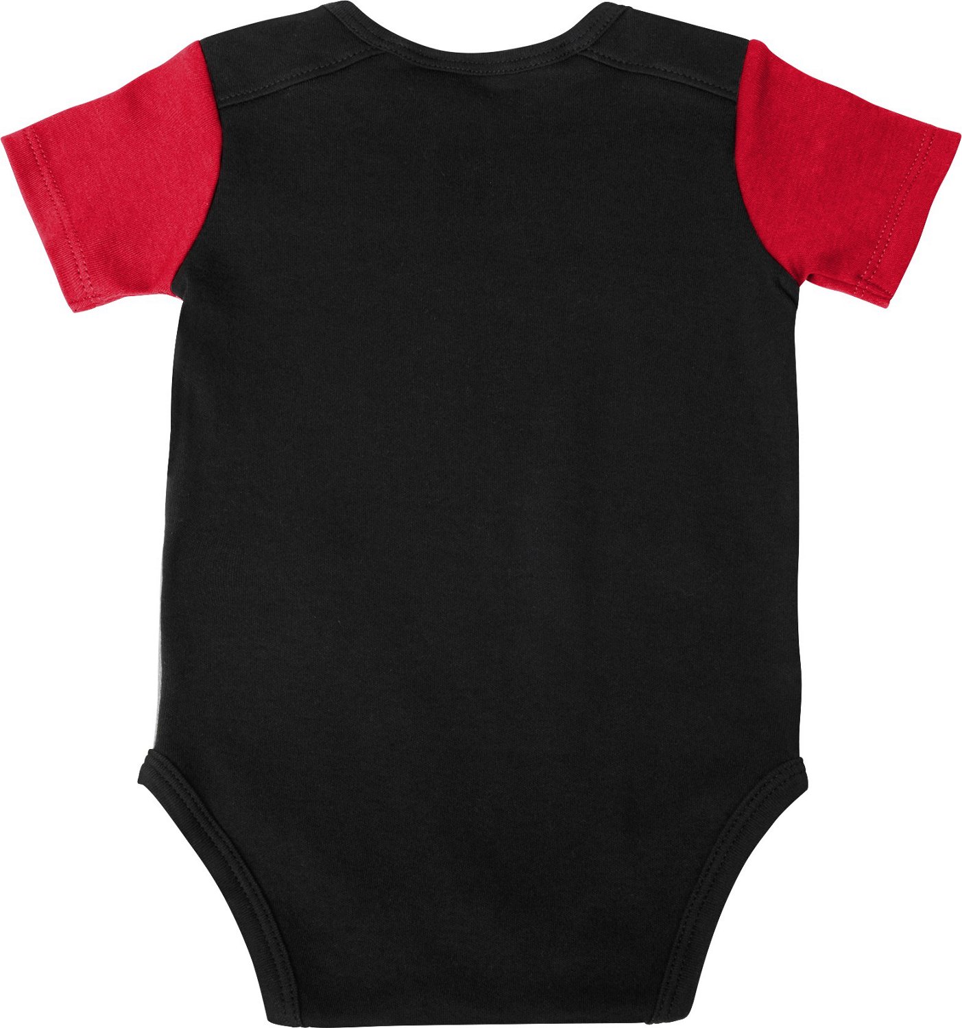 Outerstuff Infants' Atlanta Hawks Buzzer Beater Creeper, Hat and Bootie Set - view number 3