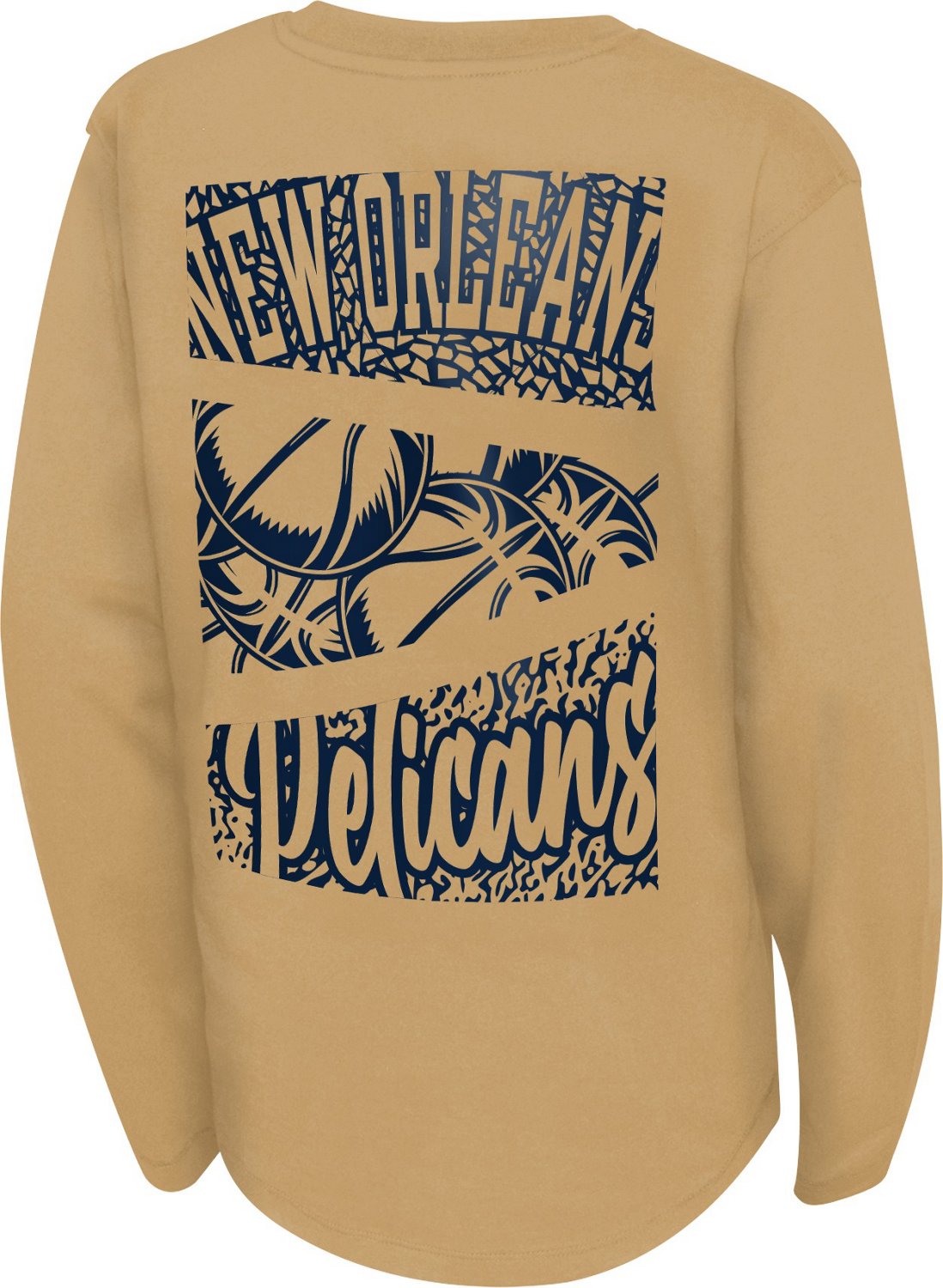 Outerstuff Boys' New Orleans Pelicans Posterize Long Sleeve T-shirt - view number 2
