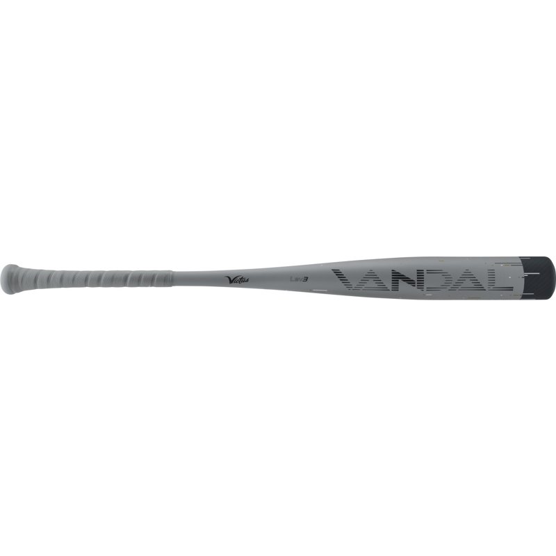 Victus Sports Vandal BBCOR Baseball Bat -3 Grey/Black - Bbcor/Senior Bats at Academy Sports