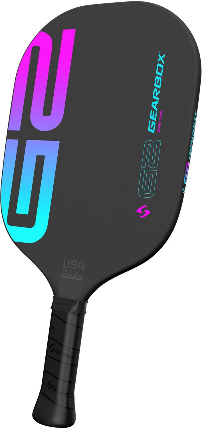 Gearbox G2 Series Elongated Edgeless Quad Pickleball Paddle                                                                      - view number 3