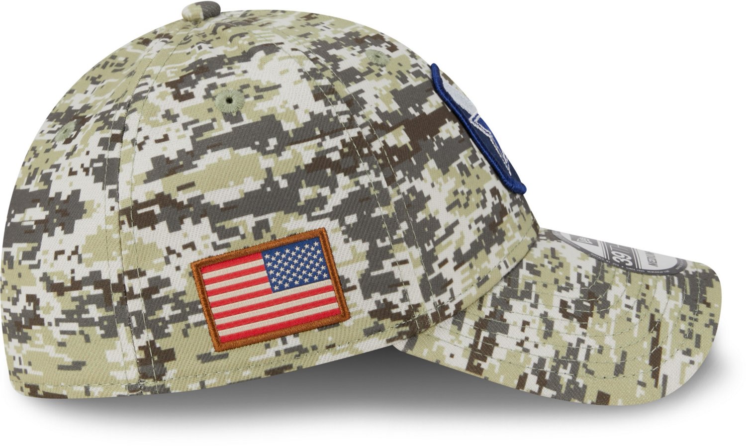 New Era Dallas Cowboys Camo Salute to Service 3930 Cap - view number 5
