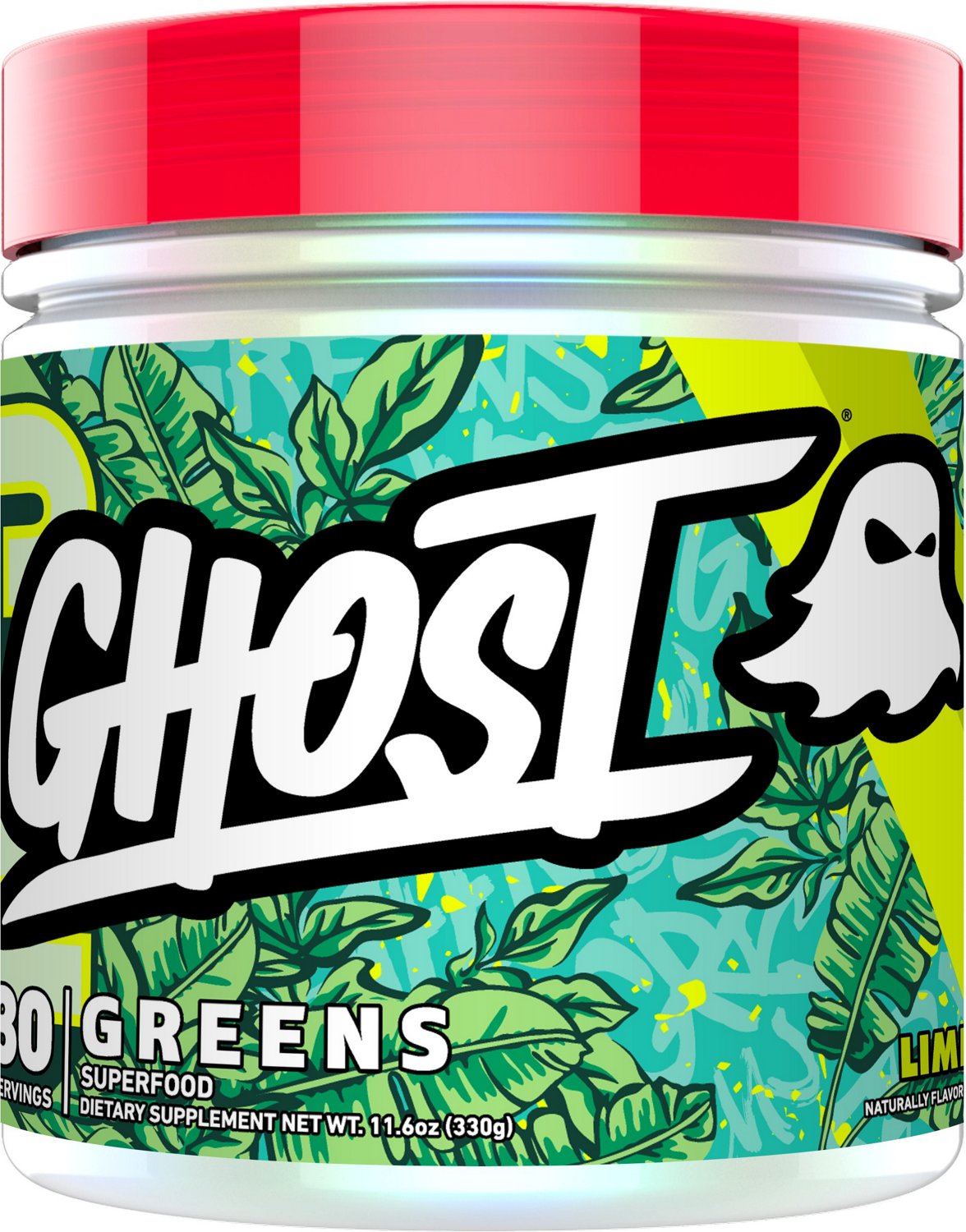 GHOST Lime Flavor Greens Supplement | Academy