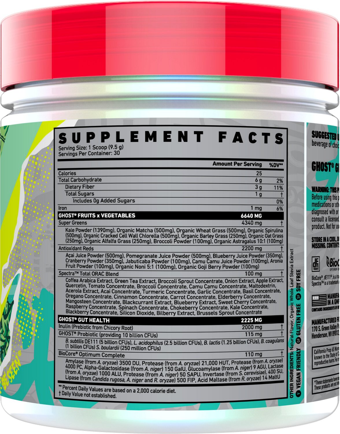 GHOST Greens Supplement                                                                                                          - view number 2