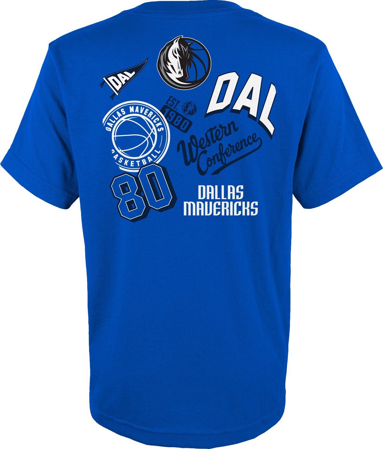 Outerstuff Boys' 4-7 Dallas Mavericks Street Legends T-shirt - view number 2