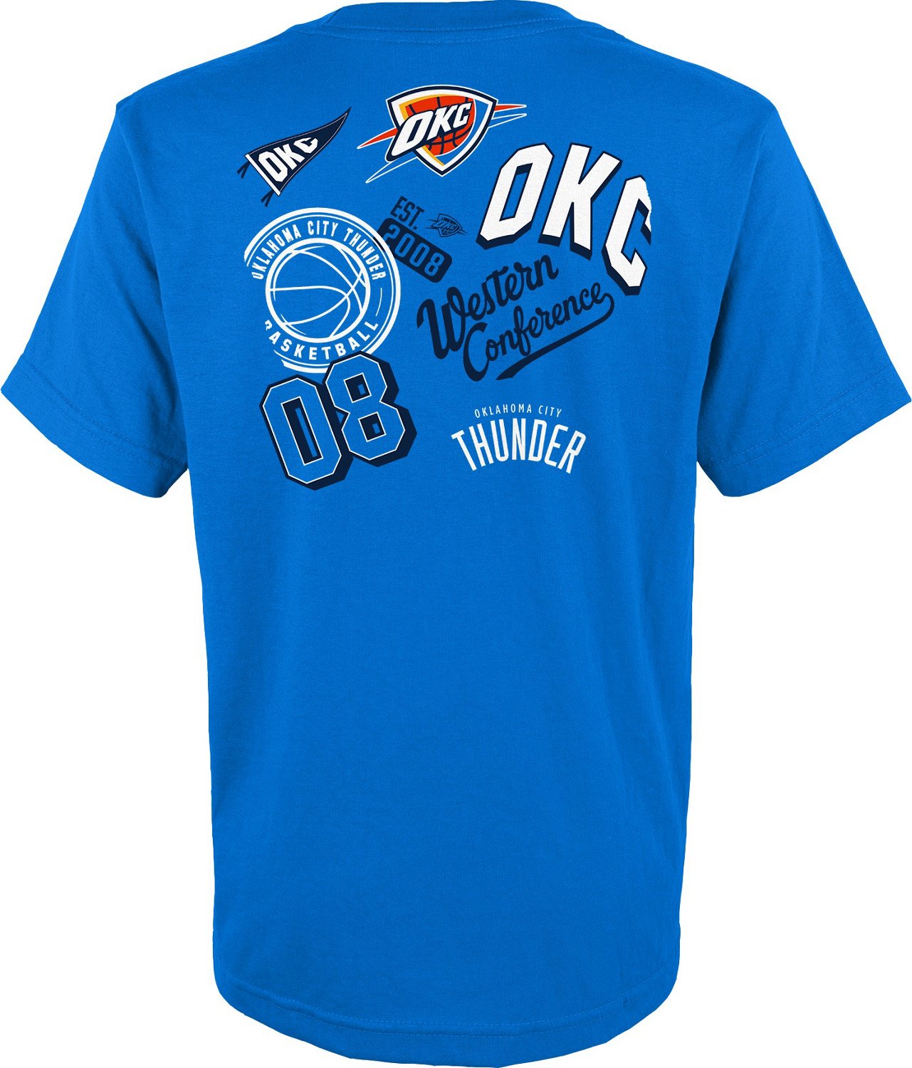 Outerstuff Boys' 4-7 Oklahoma City Thunder Street Legends T-shirt - view number 2
