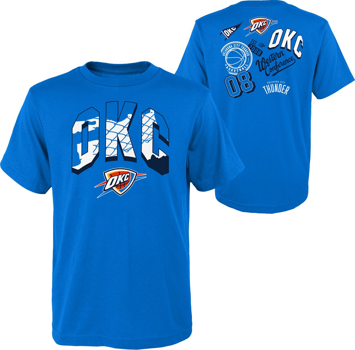 Outerstuff Boys' 4-7 Oklahoma City Thunder Street Legends T-shirt - view number 3