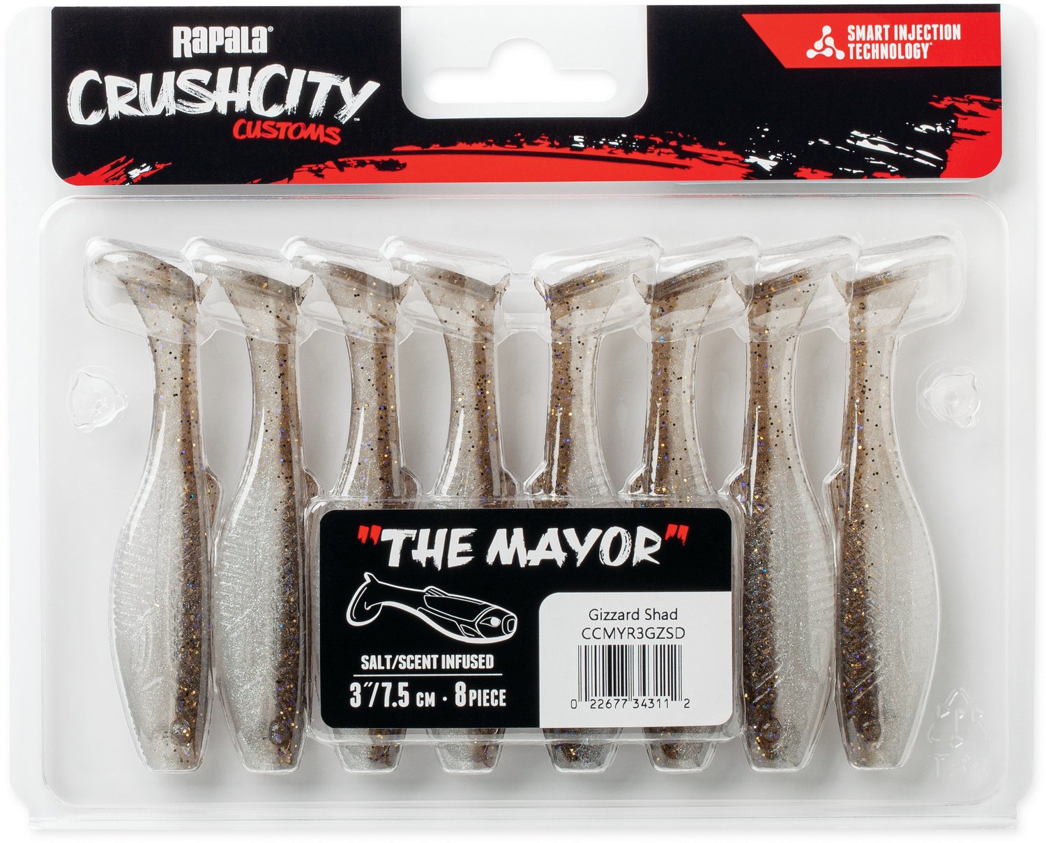 Rapala CrushCity Mayor 3 in Swimbait - view number 4