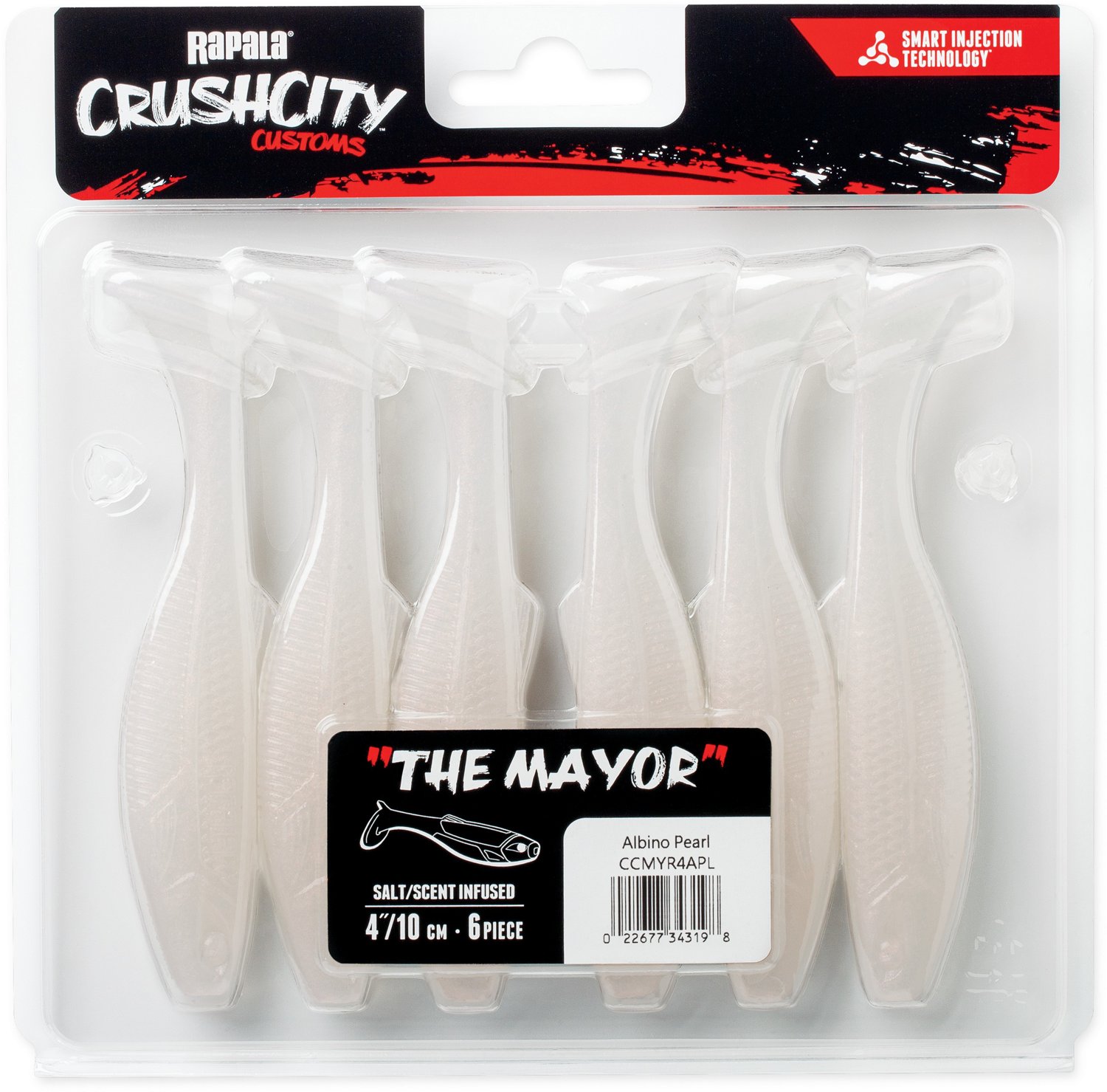 Rapala CrushCity Mayor 4 in 6-Pack - view number 2