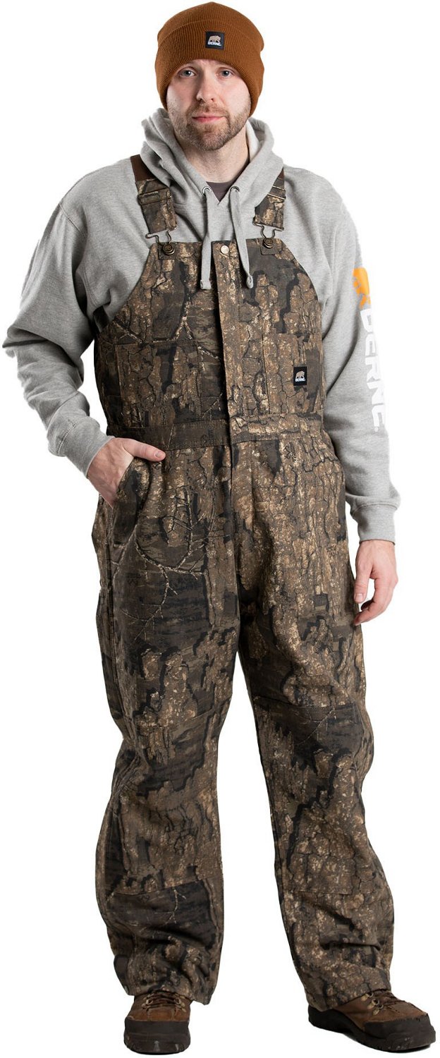 Berne Men's Heritage Insulated Duck Bib Overalls Academy