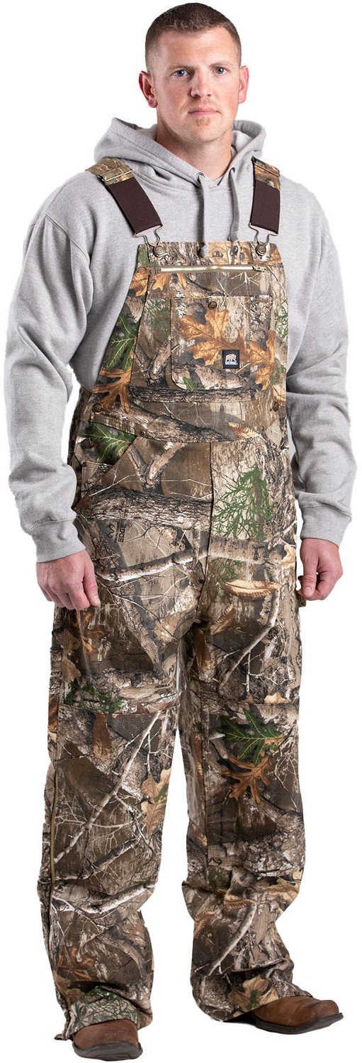 Berne Men's Original Unlined Camo Duck Bib Overall | Academy