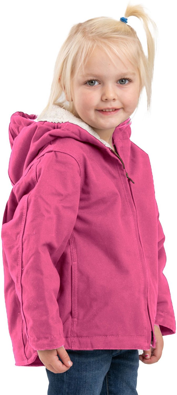 Berne Toddler Girls' Sherpa-Lined Softstone Hooded Coat | Academy