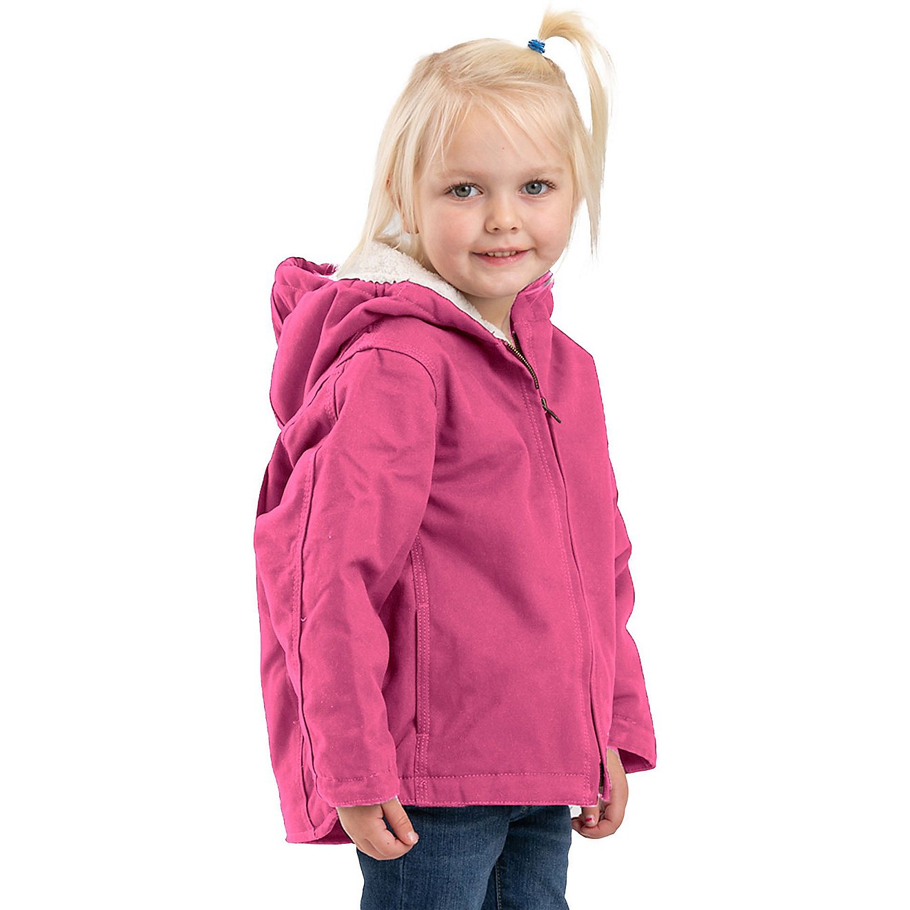 Berne Toddler Girls' Sherpa-Lined Softstone Hooded Coat                                                                          - view number 1