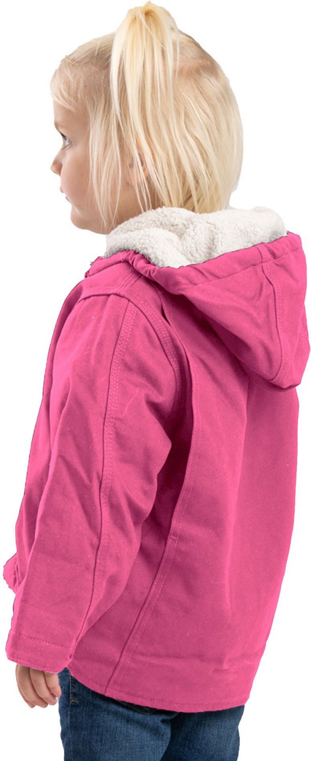 Berne Toddler Girls' Sherpa-Lined Softstone Hooded Coat - view number 2