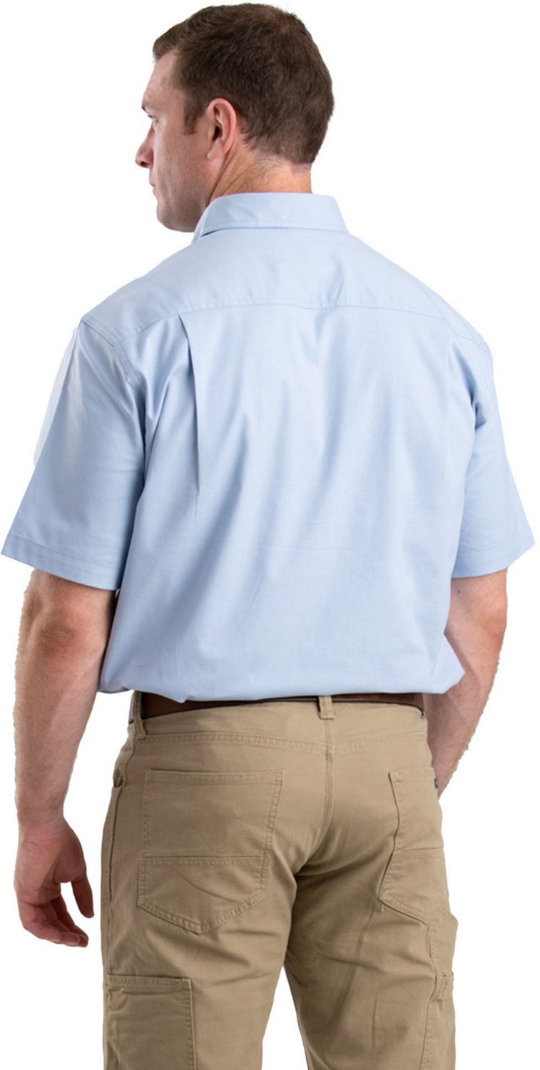 Berne Men's Foreman Flex Plaid Short Sleeve Button Down Shirt                                                                    - view number 2