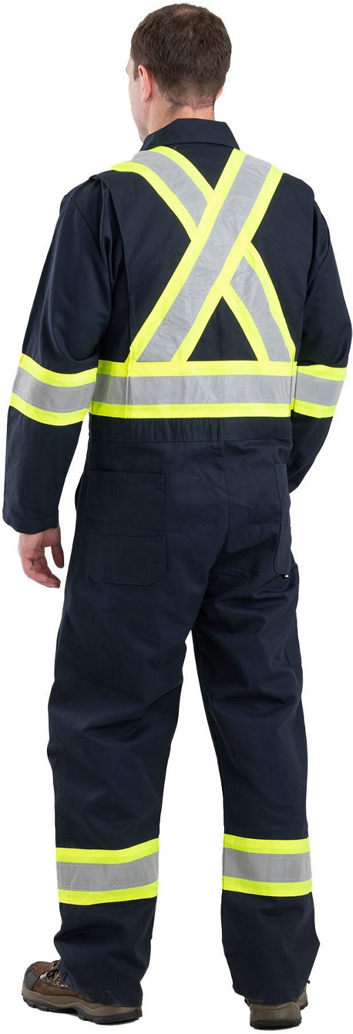 Berne Men's Safety Striped Unlined Coverall                                                                                      - view number 2