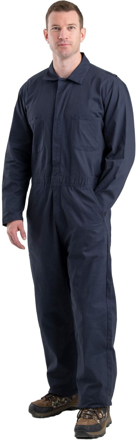Berne Men's Heritage Zippered Leg Unlined Cotton Twill Coverall | Academy
