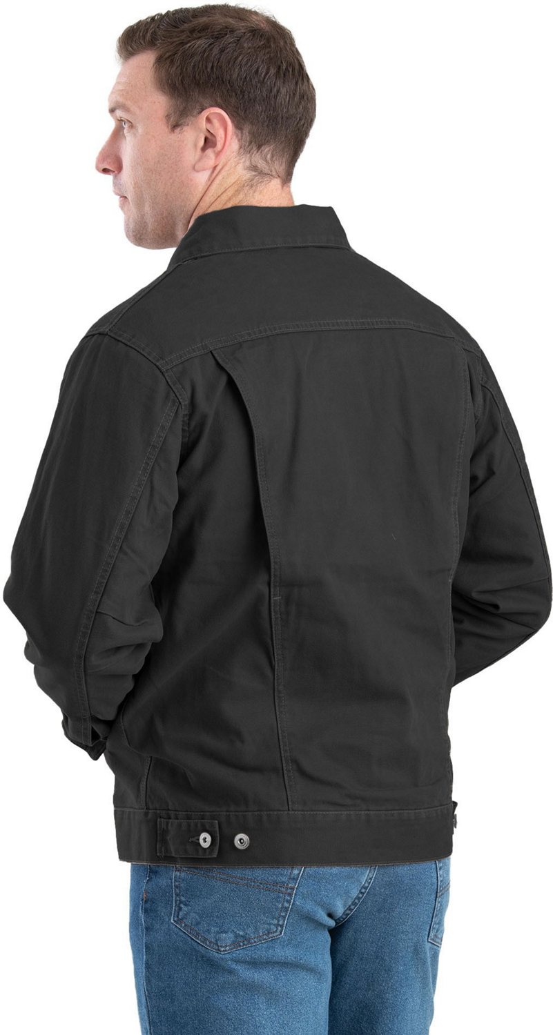 Berne Men's Vintage Washed Flannel-Lined Jacket                                                                                  - view number 2