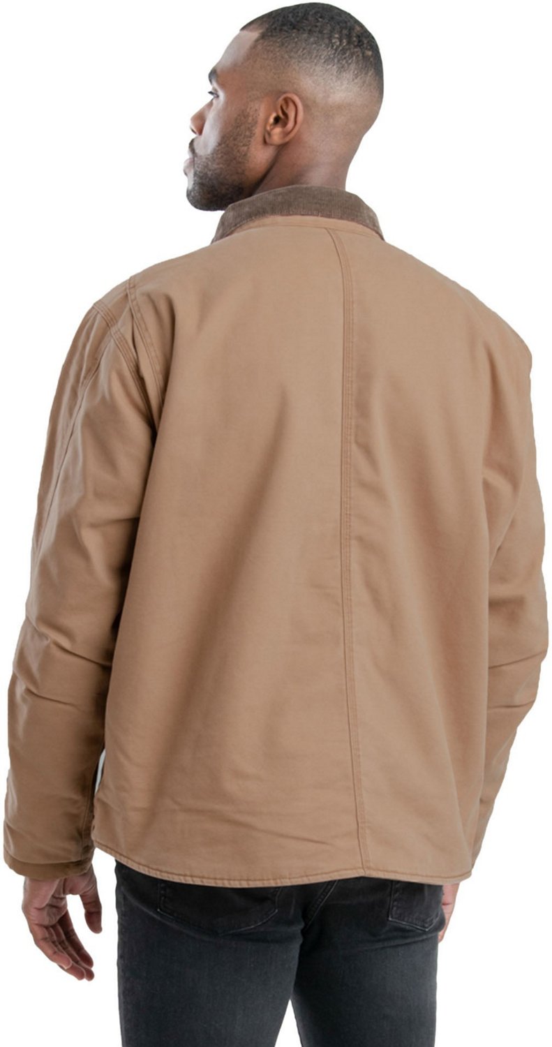 Berne Men's Vintage Washed Sherpa-Lined Work Jacket - view number 2