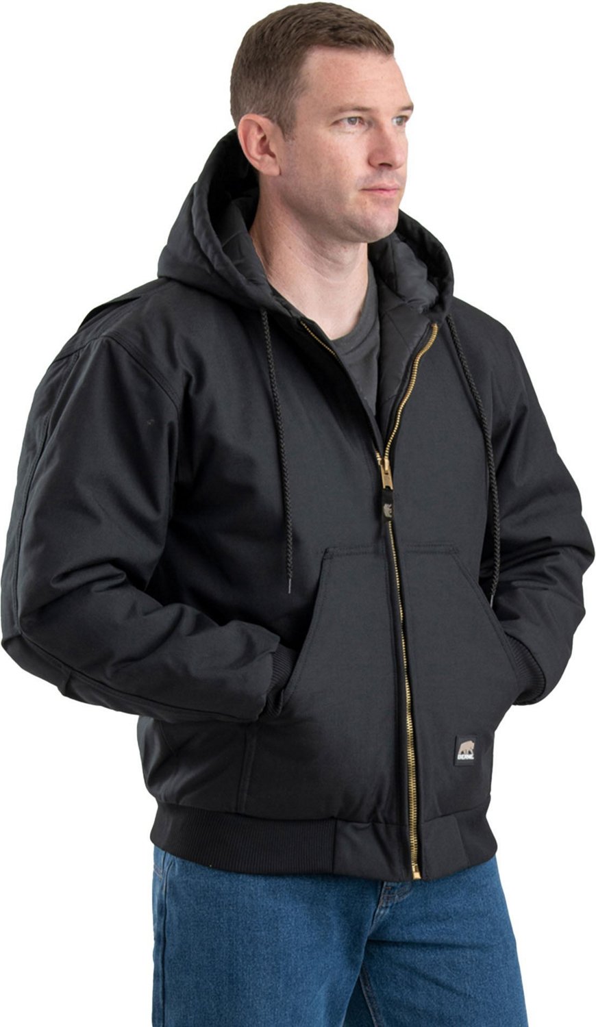 Berne Men's Icecap Insulated Hooded Jacket - view number 3