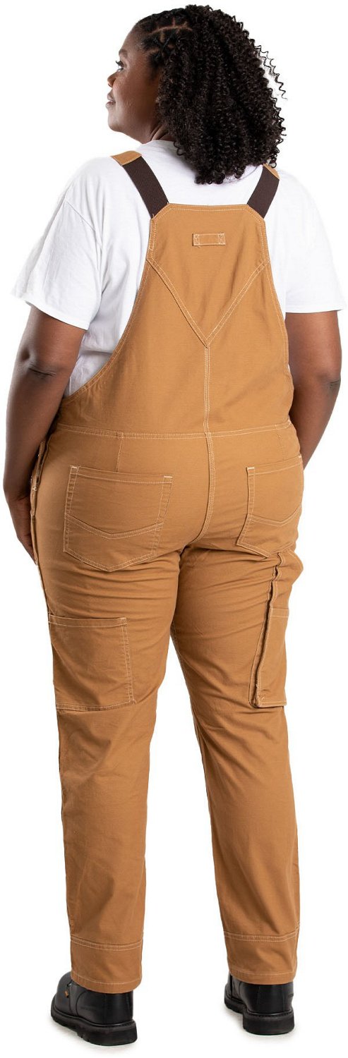 Berne Women's Softstone Duck Unlined Bib Overall                                                                                 - view number 2