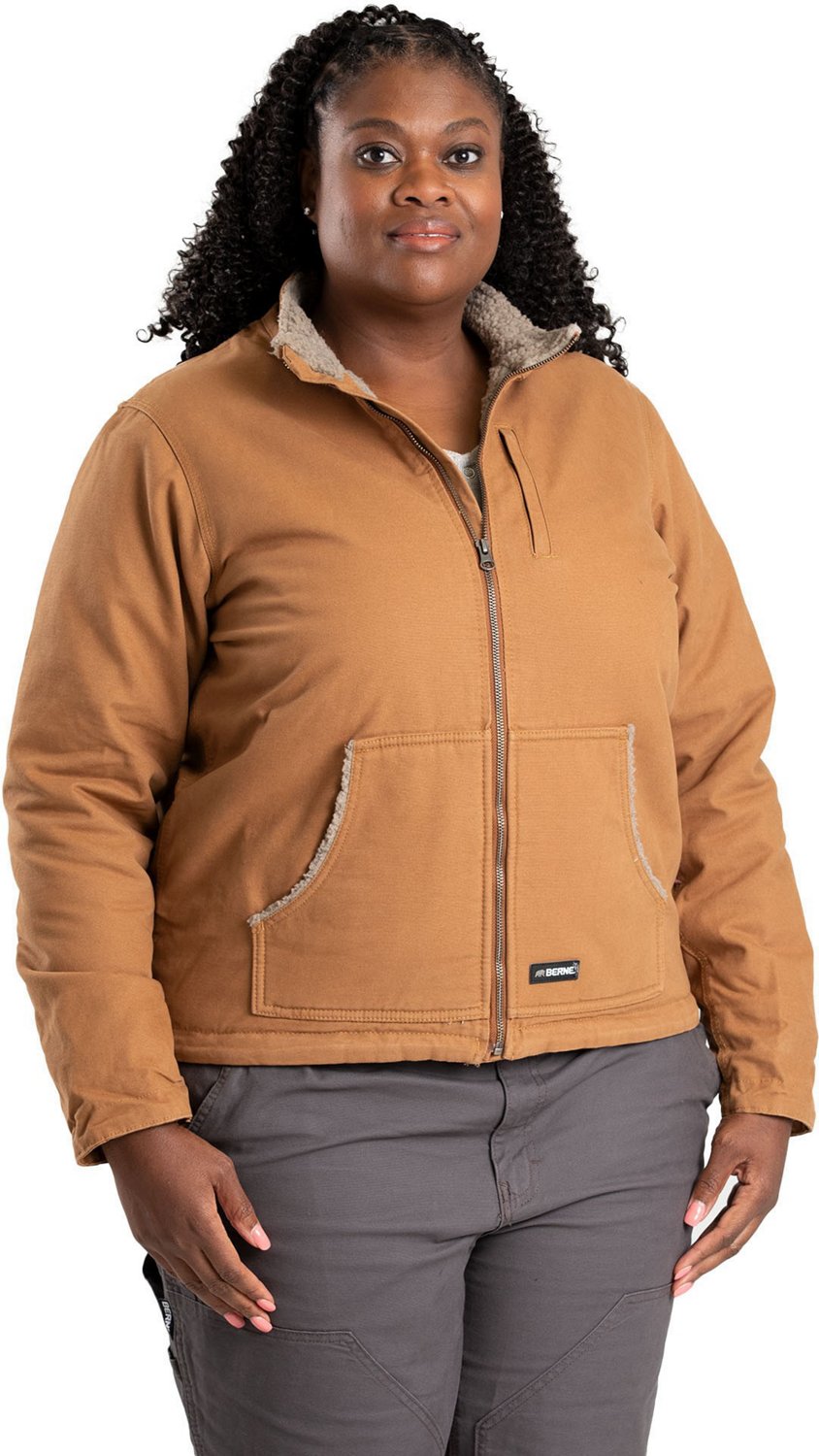 Berne sherpa lined on sale jacket