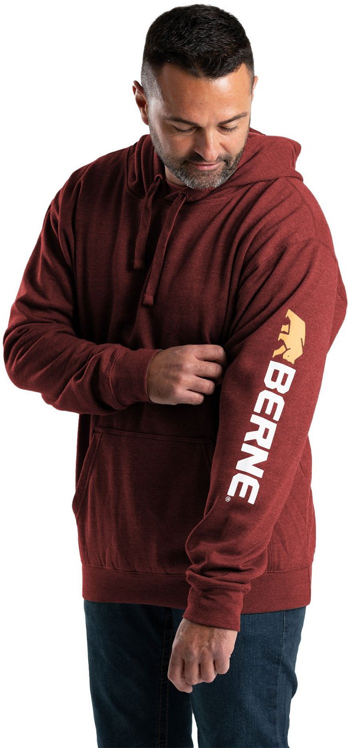 Berne Men's Signature Sleeve Hooded Pullover - view number 2