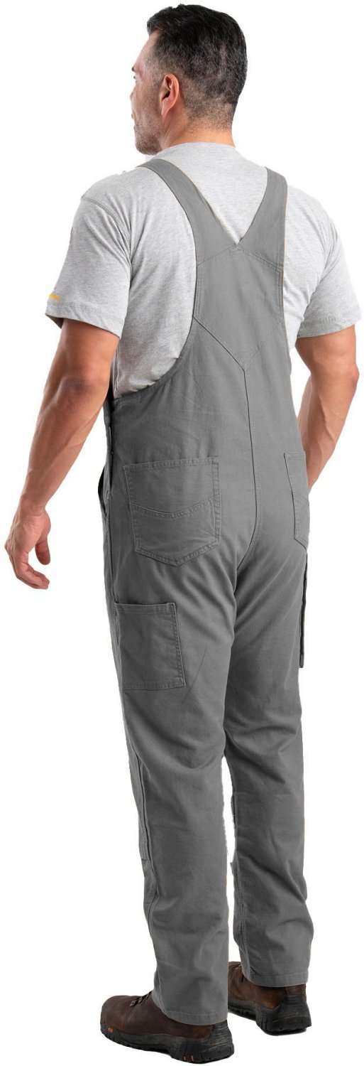 Berne Men's Highland Flex Unlined Duck Bib Overall - view number 2