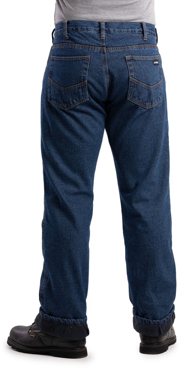 Berne Men's Heartland Fleece-Lined Denim Jeans - view number 2