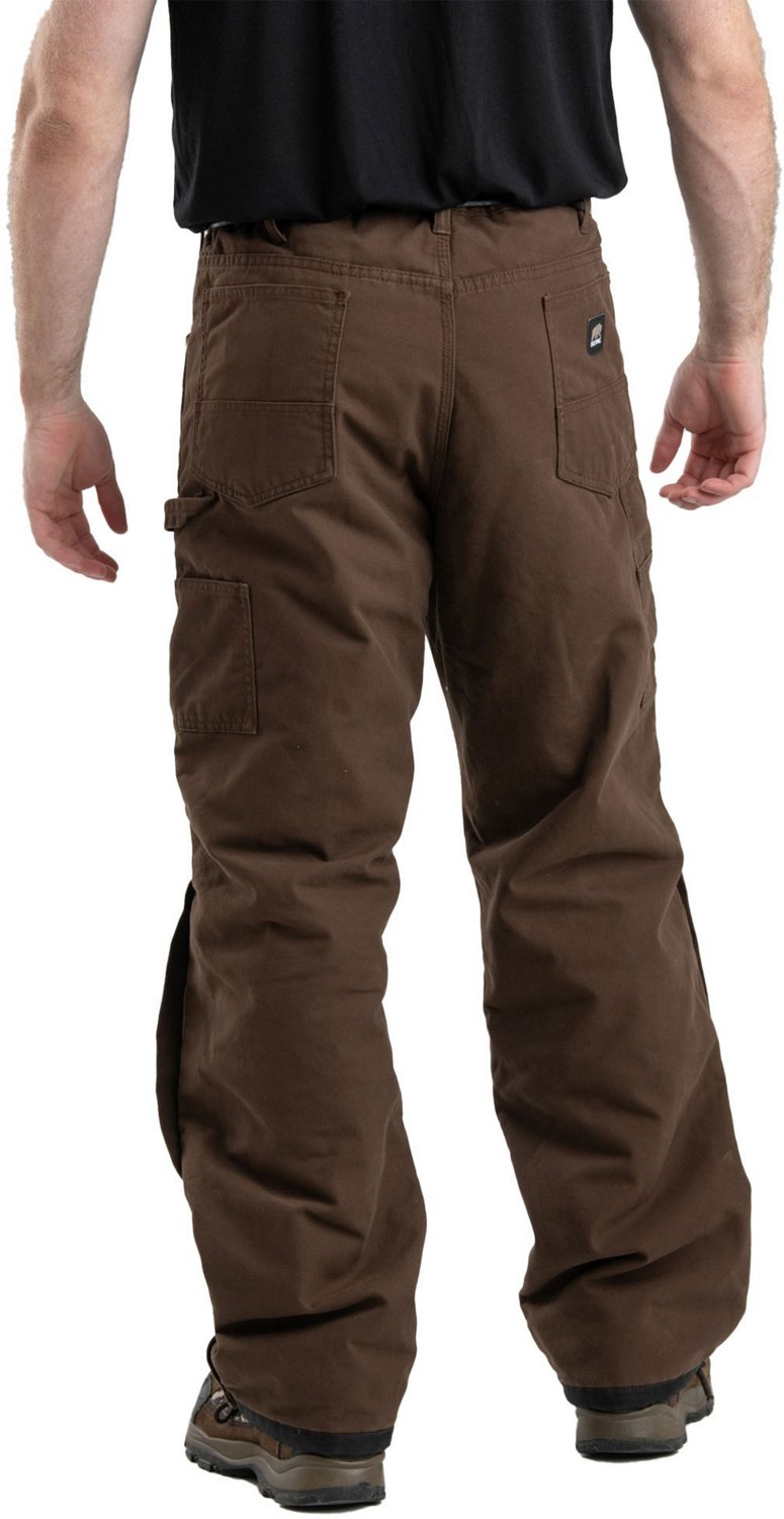 Berne Men's Highland Washed Duck Insulated Outer Pants                                                                           - view number 2