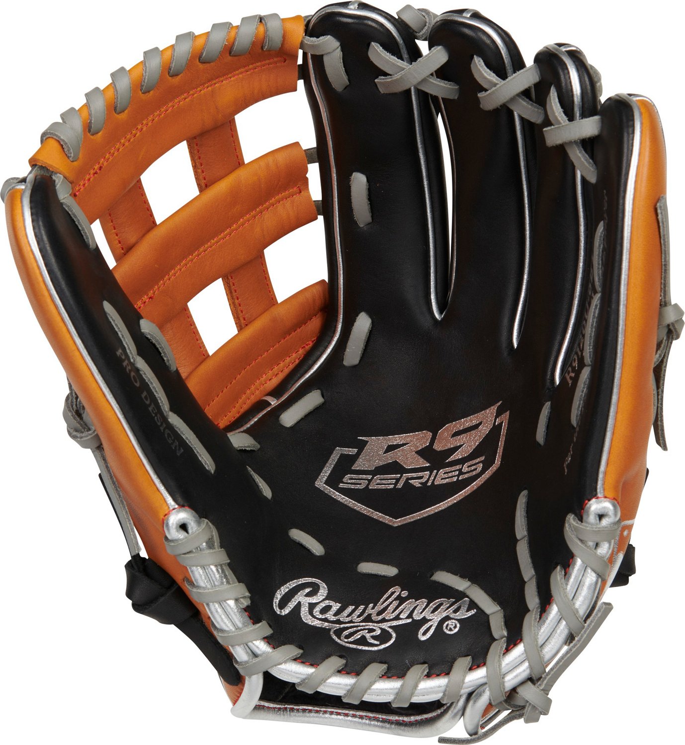 Rawlings Youth R9 Pro Taper H-Web 12 in Baseball Glove                                                                           - view number 3