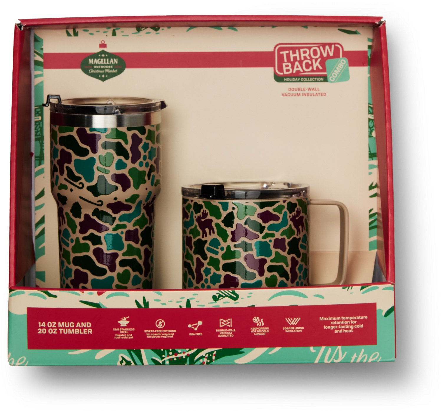 Magellan Outdoors Holiday Camo Tumbler and Mug Market Set - view number 2