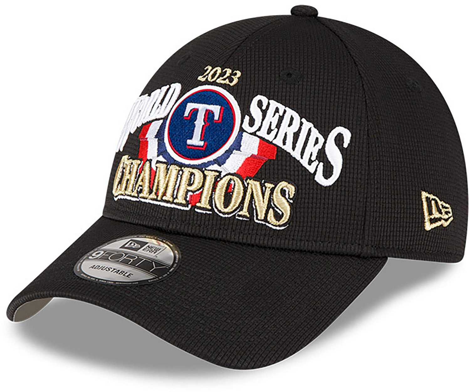 New Era Rangers 2023 World Series Champs Locker Room 940 Cap Academy