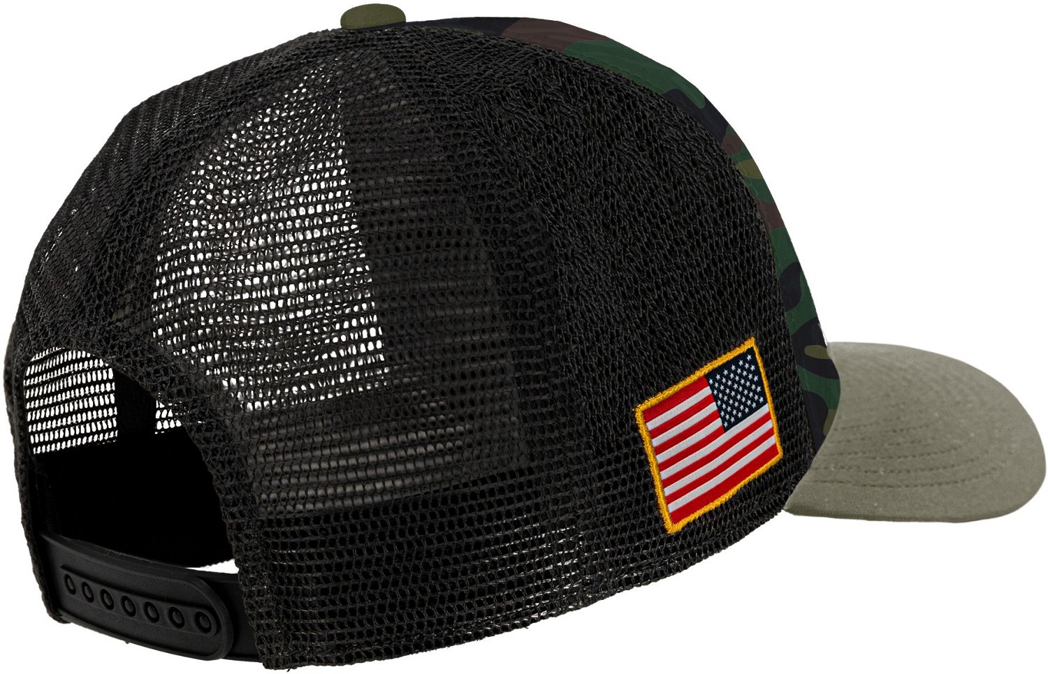 Nike Men's Kansas State University Military Trucker Cap - view number 2