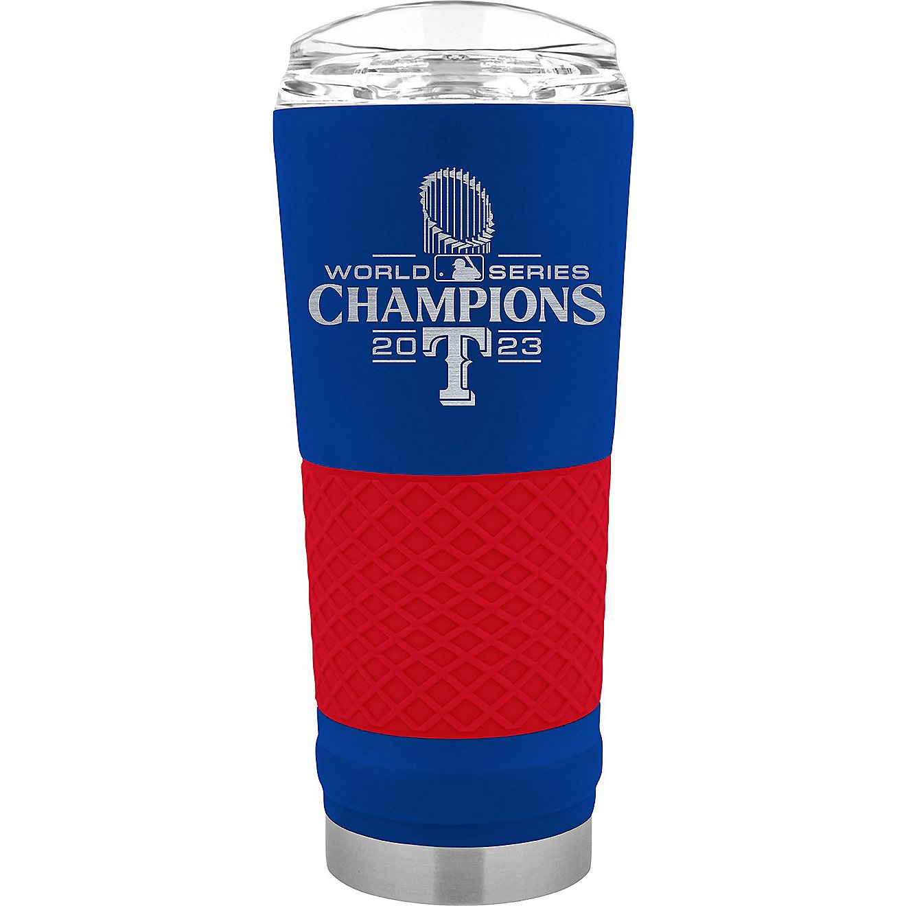 Great American Products Rangers 2023 World Series Champs 24 oz Laser Etch Tumbler                                                - view number 1