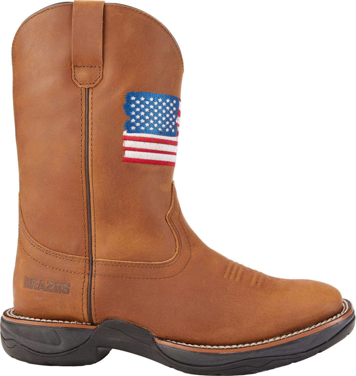 Brazos Men s Maverick USA Flag 2.0 Boots Academy