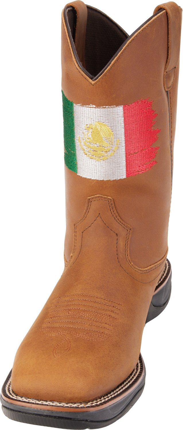 Brazos Men s Maverick Mexico Flag 2.0 Boots Academy