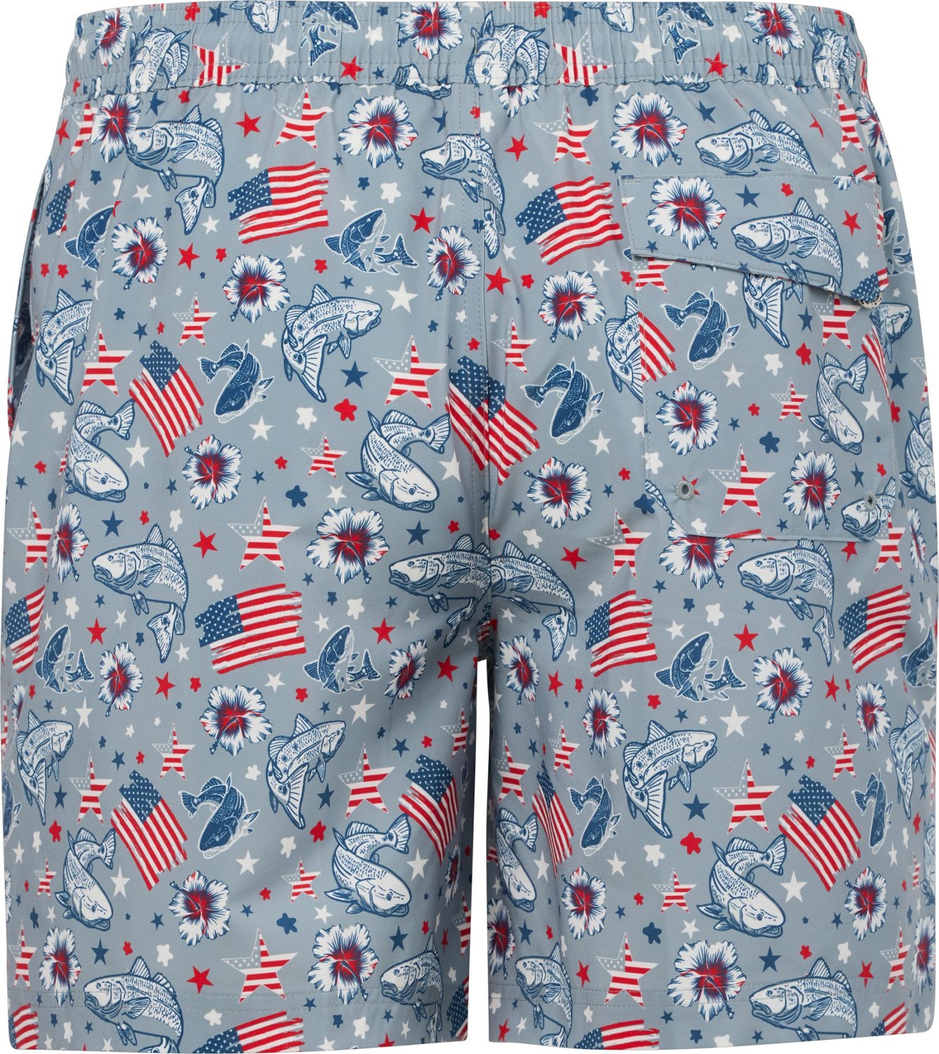 Magellan Outdoors Men's Caddo Lake Americana Printed Shorts 7 in - view number 2