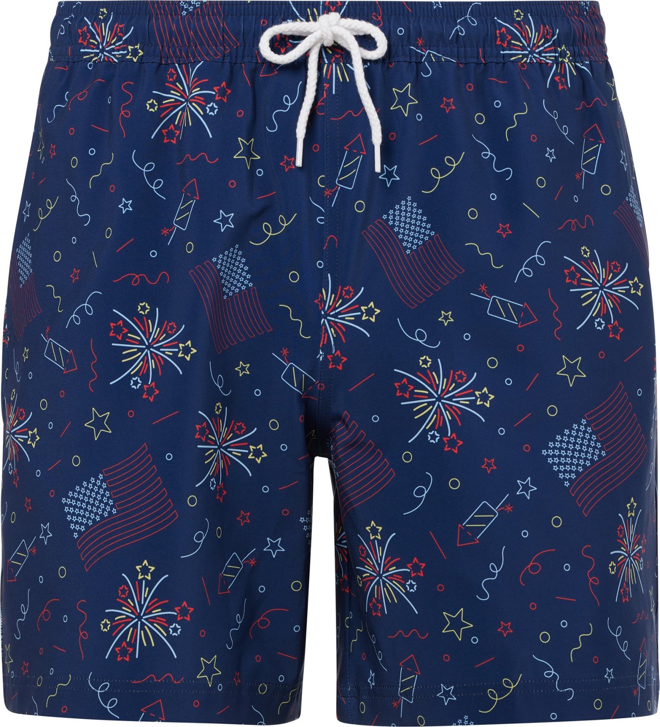 Magellan Outdoors Men's Caddo Lake Americana Printed Shorts 7 in