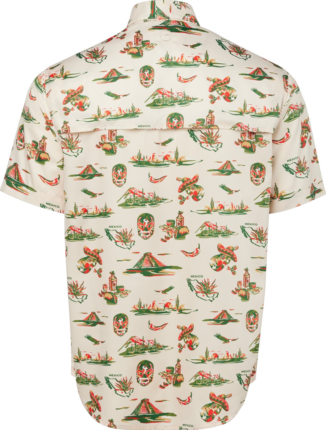 Magellan Outdoors Men's Mexico Print Fishing Shirt - view number 2