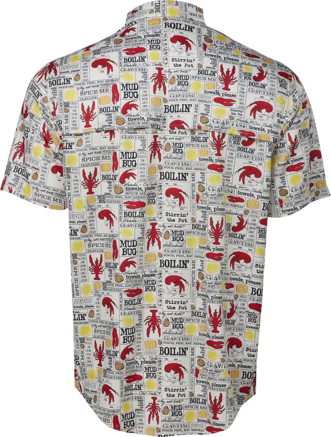 Magellan Outdoors Men's Local State Crawfish Short Sleeve Shirt                                                                  - view number 2