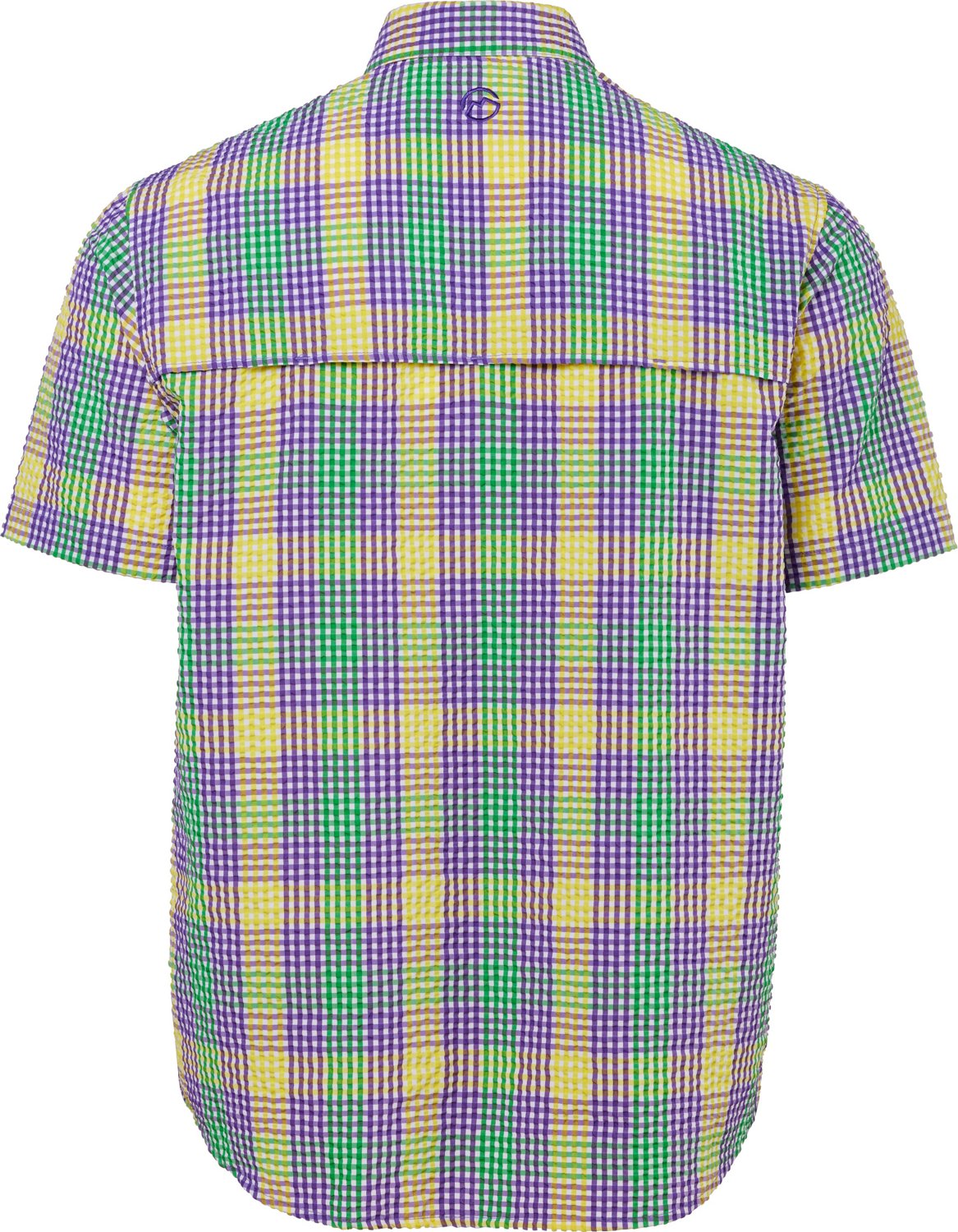 Magellan Outdoors Mardi Gras Seersucker Gingham Shirt - view number 2