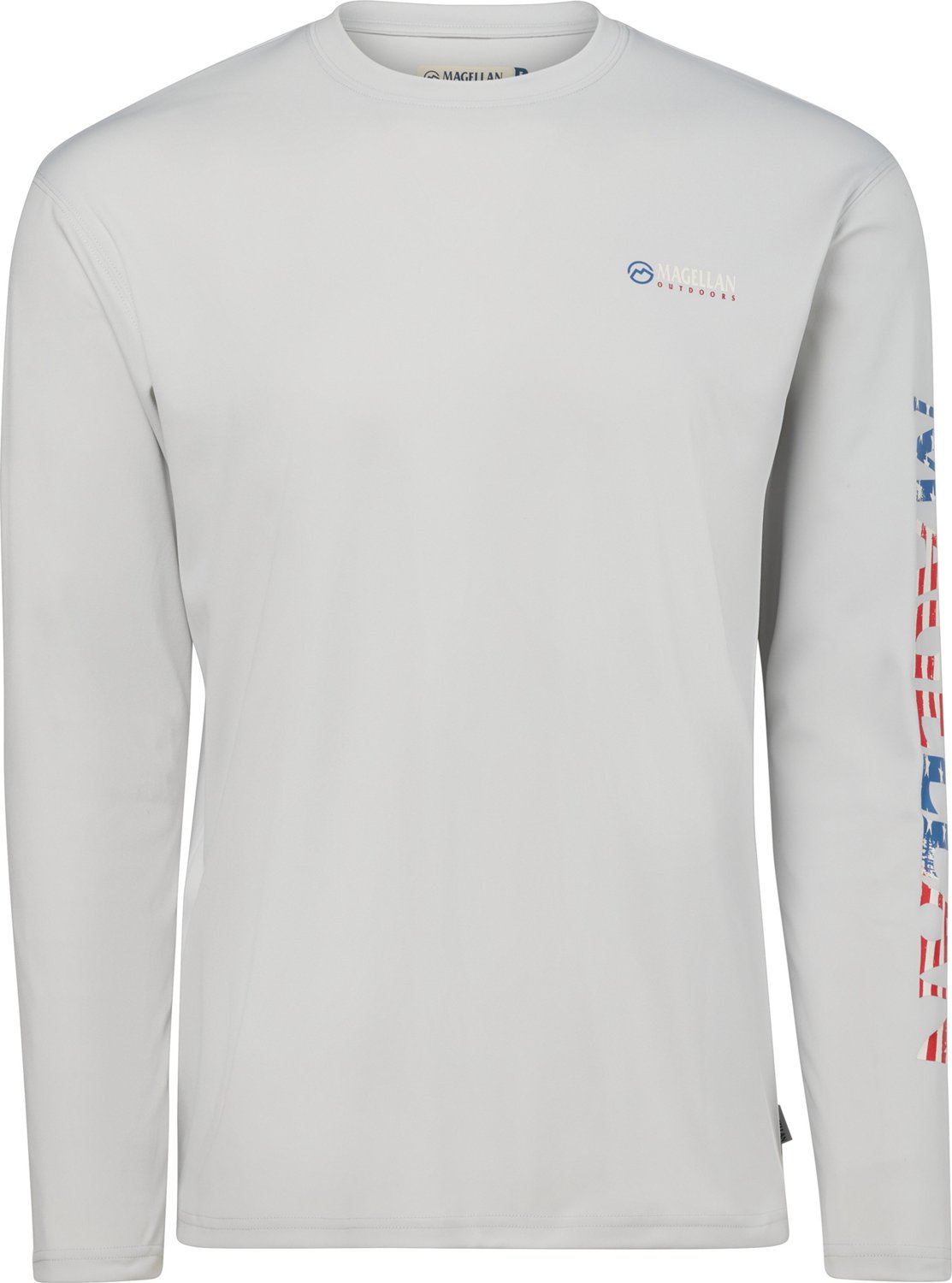 Magellan Outdoors Men's Casting Crew Long Sleeve T-shirt                                                                         - view number 3