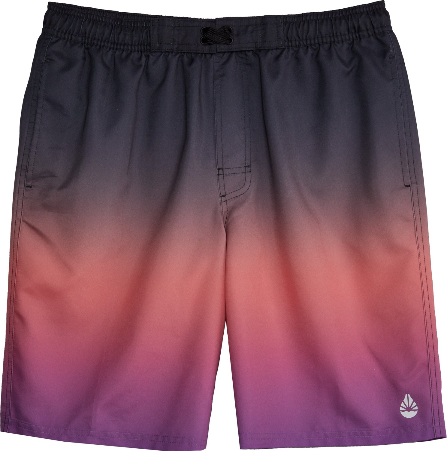 O'Rageous Men's Tri Ombre Print Board Shorts 9 in