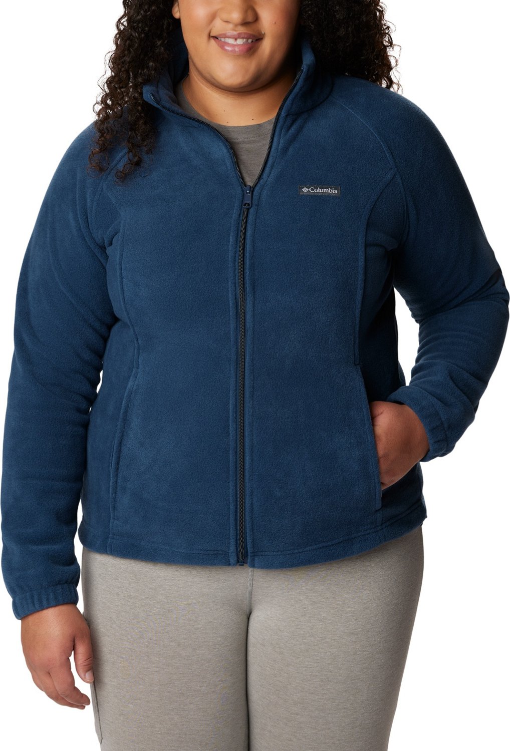 Columbia Sportswear Womens Benton Spring Plus Size Fleece Jacket