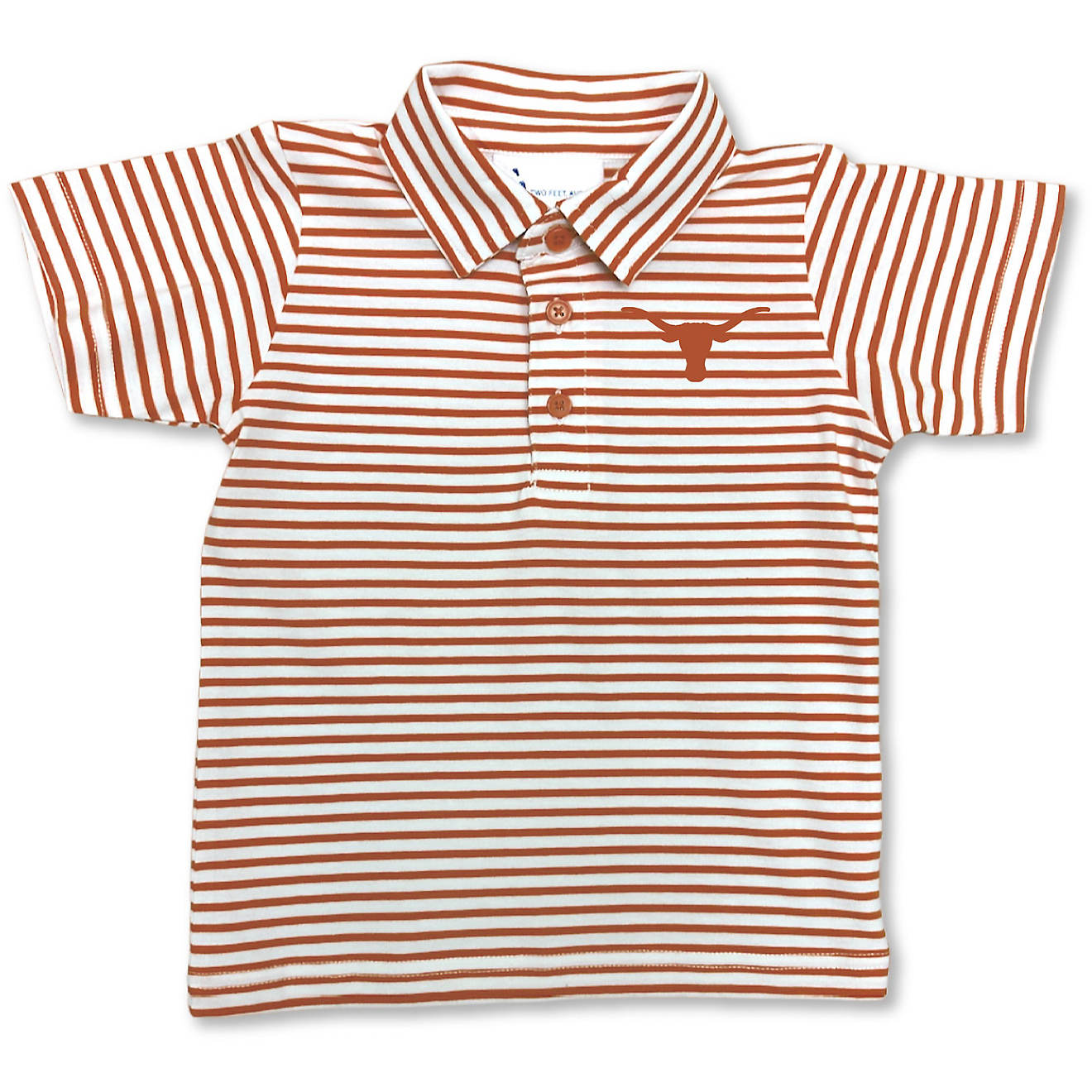 Atlanta Hosiery Company Boys' University of Texas Stripe Polo Shirt                                                              - view number 1